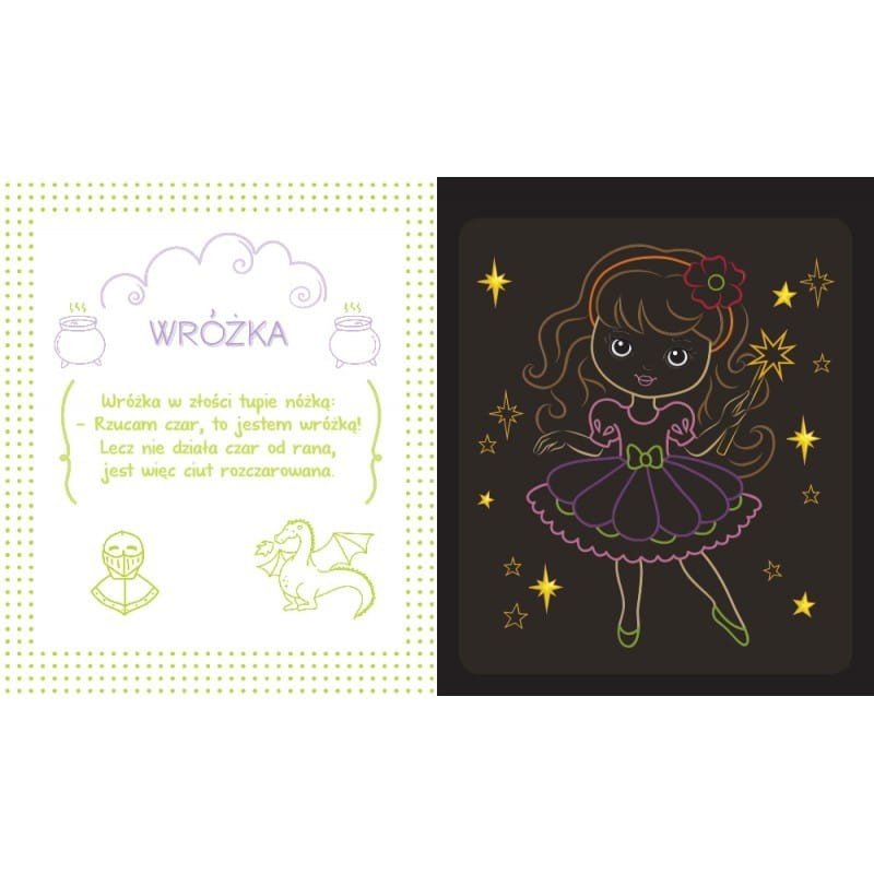 Zdrapywanka z Rysikiem Bajkowe postacie - Aksjomat