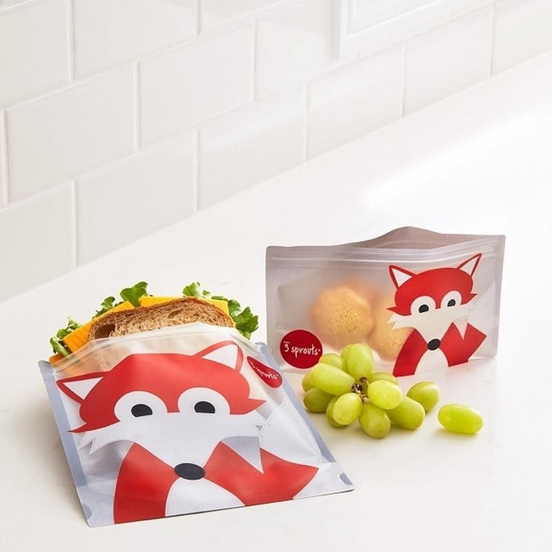 Torebka Strunowa na Kanapki 2 szt. Lew - 3 Sprouts