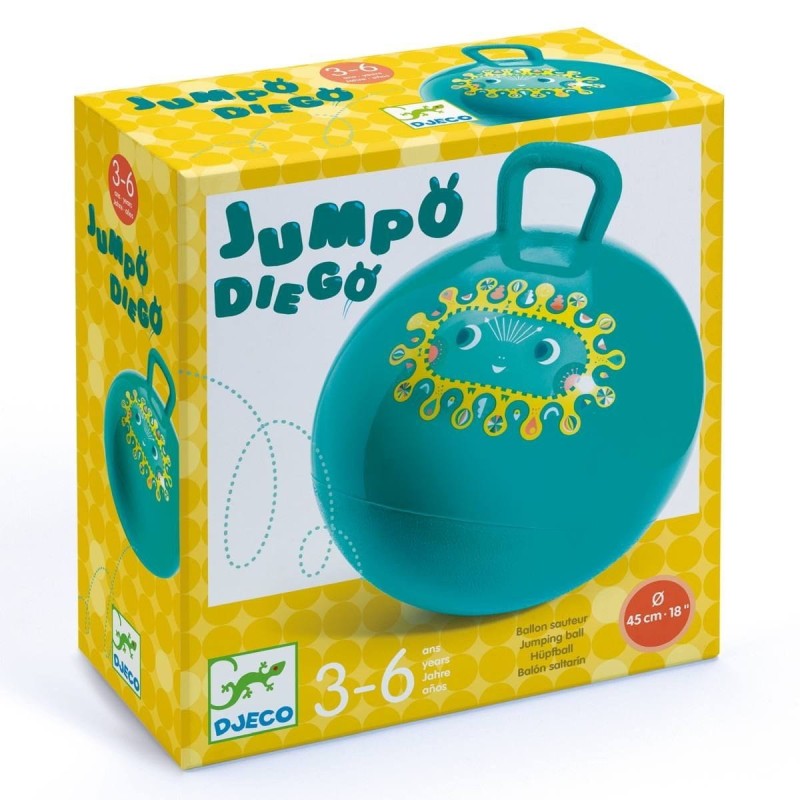 Piłka do skakania Jumpo Diego - Djeco