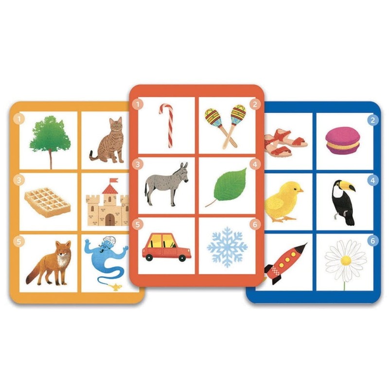 Gra w Karty MotaMo zgadywanie - Djeco