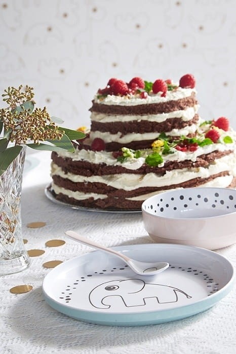 Talerzyk z Rantem Yummy Niebieski - Done by Deer