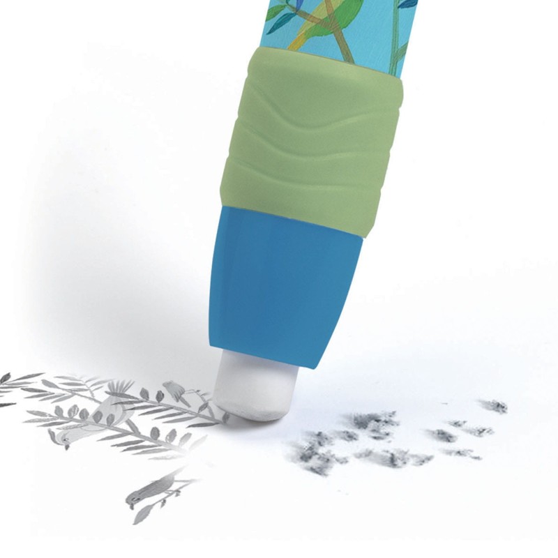 Wysuwana Gumka do Mazania Ptaki - Djeco