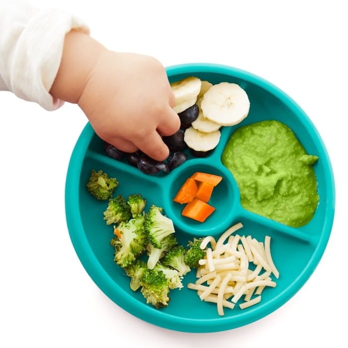 Talerzyk Silikonowy Dzielony na 4 Teal - OXO