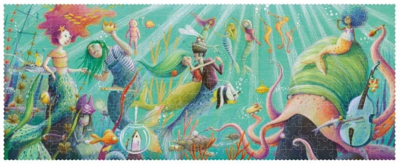 Błyszczące Puzzle My Mermaid 350 el. - Londji