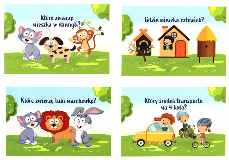 Dzieci kontra Rodzice - Zagadki 4+