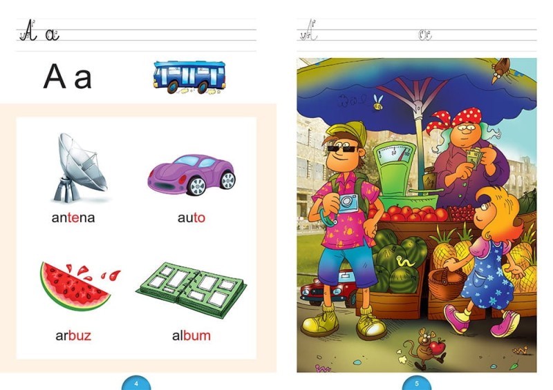 Elementarz - czytamy metodą sylabową - GREG