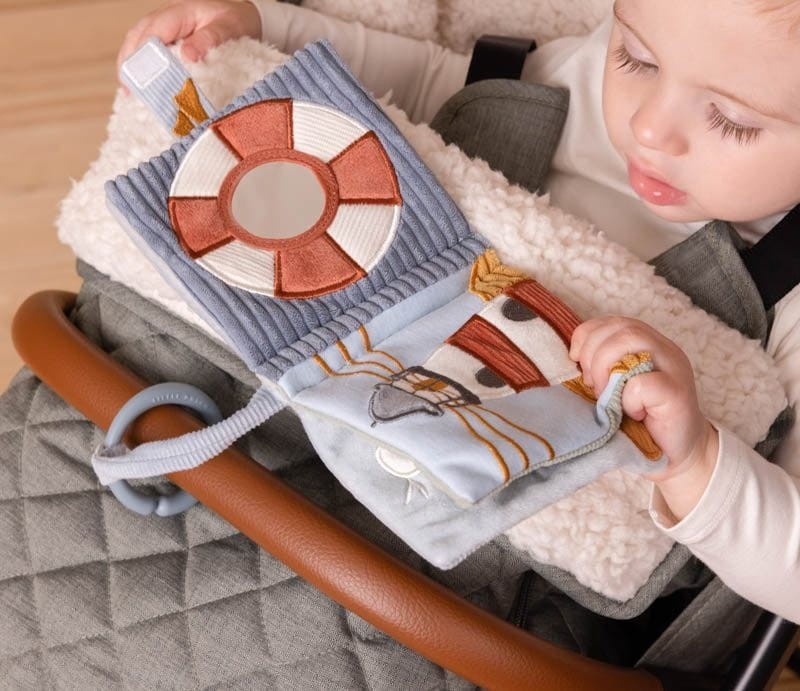 Miękka książeczka sensoryczna Sailors Bay - Little Dutch