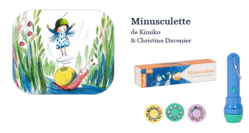 Projektor Latarka Przygody Wróżki Minusculette - Moulin Roty