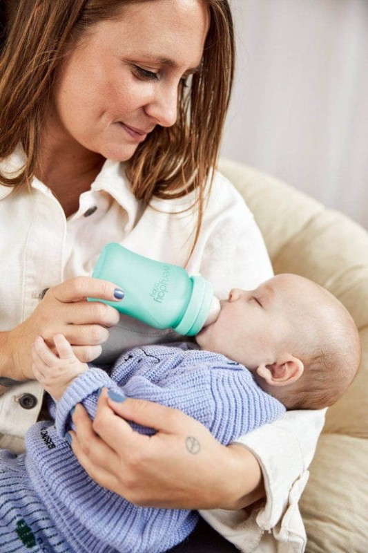 Szklana Butelka do Karmienia S,150 ml, - Everyday Baby