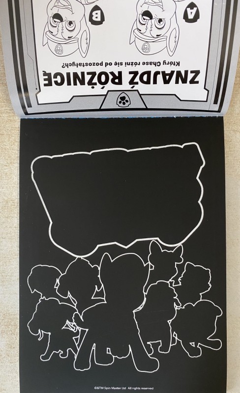 Psi Patrol - Ale zdrapka! - Zdrapywanki z Rysikiem