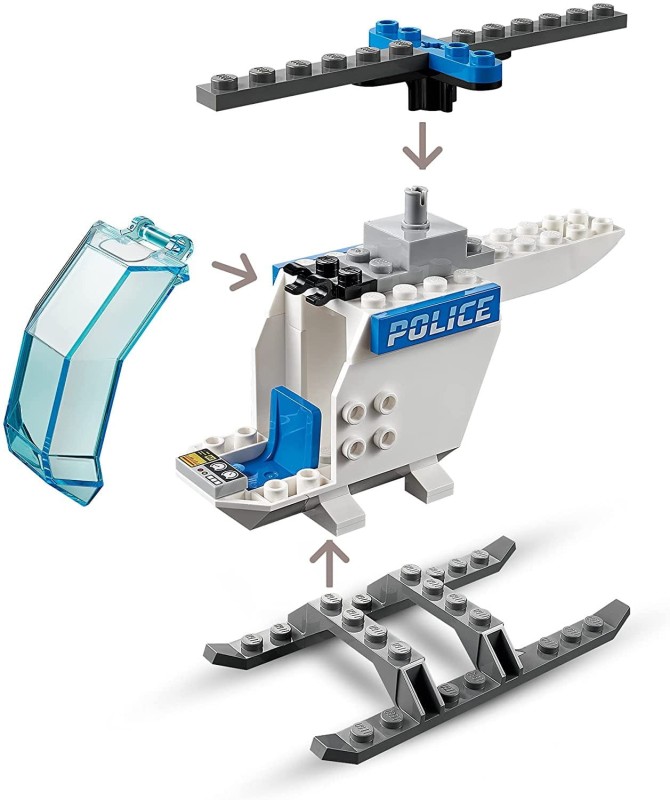 Klocki Lego City 60275 Helikopter policyjny - Lego
