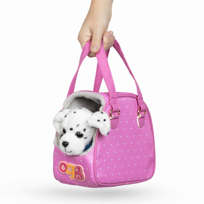 Piesek Dalmatyńczyk w Torbie Podróżnej Hop In Dog Carrier - Our Generation