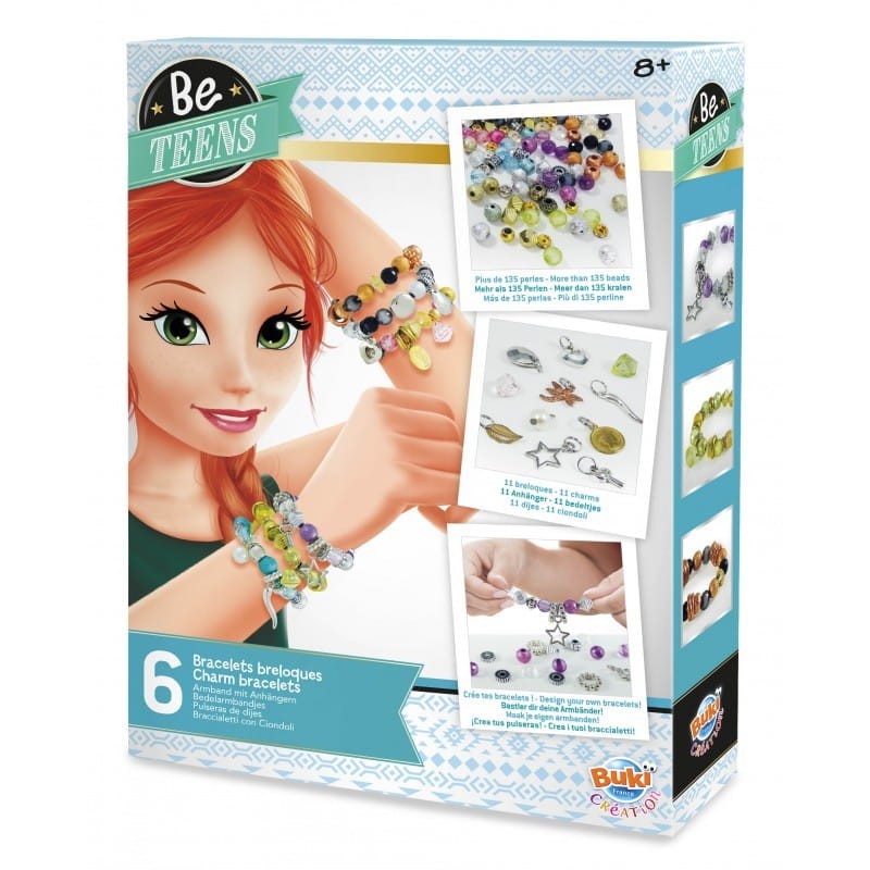 Zestaw do Robienia Biżuterii Bransoletki Charms Bracelets - Buki