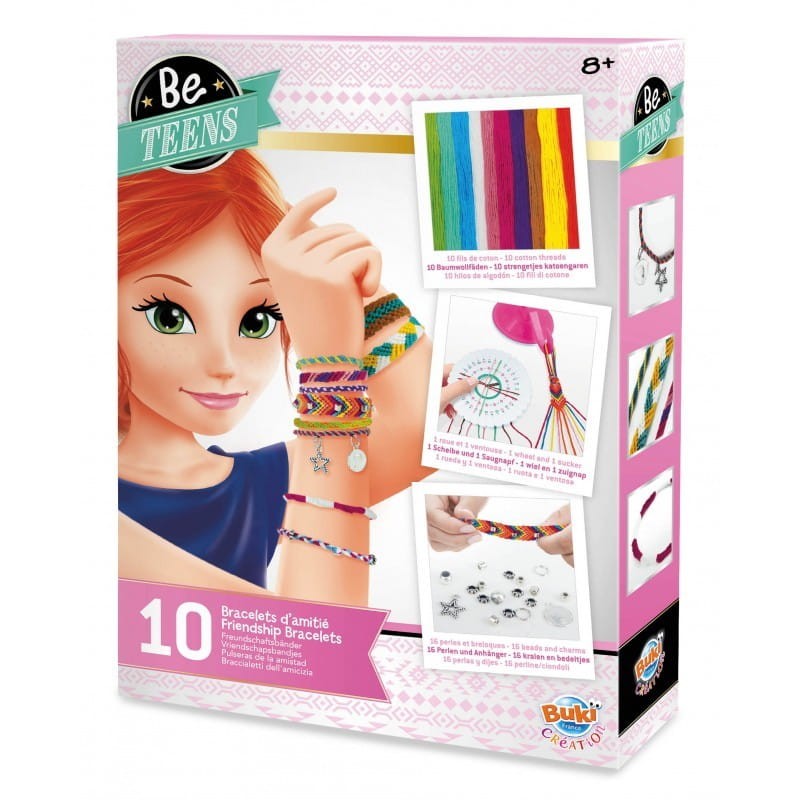 Zestaw do Robienia Biżuterii Bransoletki Przyjaźni Friendship Bracelets - Buki