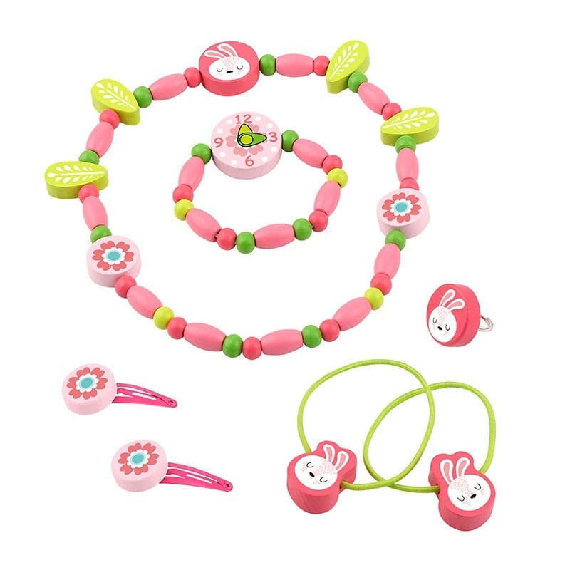 Pudełko z Biżuterią i Akcesoriami do Włosów Króliczki - Tooky Toy