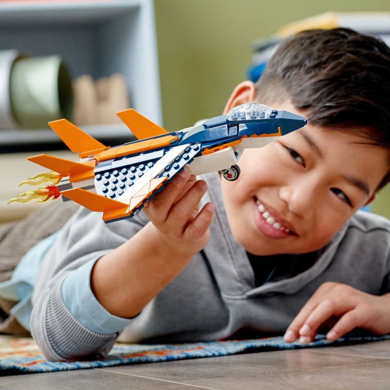 Klocki LEGO Creator 3w1 Odrzutowiec naddźwiękowy 31126