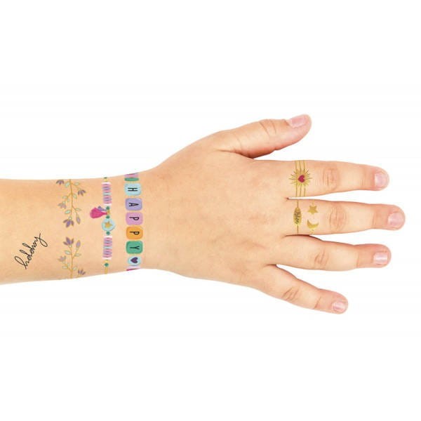 Zmywalne Tatuaże dla Dzieci Biżuteria - Auzou