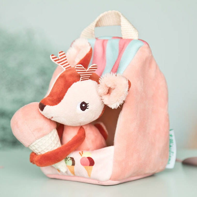 Lodziarnia z sarenką przytulanka Lilliputiens