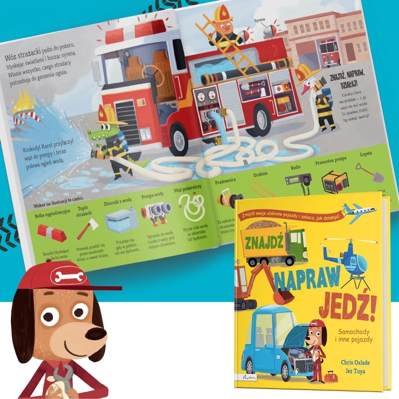 Znajdź, napraw, jedź! Samochody i inne pojazdy