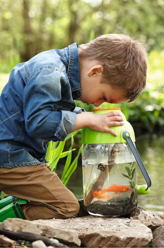 Duży Pojemnik ze Szkłem Powiększającym XXL Terra Kids - Haba