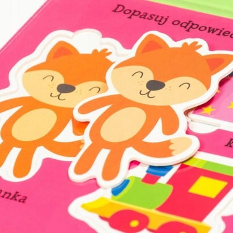 Słowa. Poznajemy świat Książeczka z Elementami do WKładania