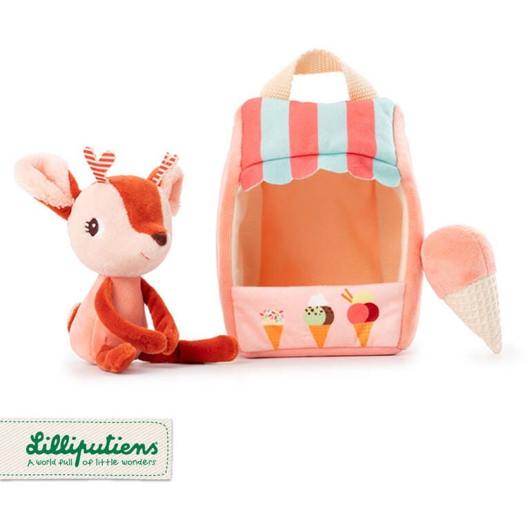 Lodziarnia z sarenką przytulanka Lilliputiens