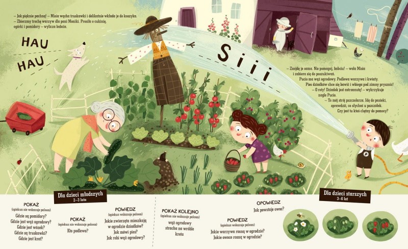 Pucio na wsi. Ćwiczenia rozumienia i mówienia dla dzieci