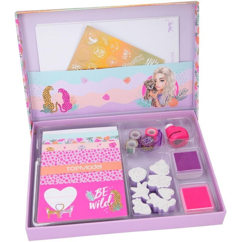 Zestaw Papeterii i Ozdób Listy Miłosne Urban Jungle - TopModel