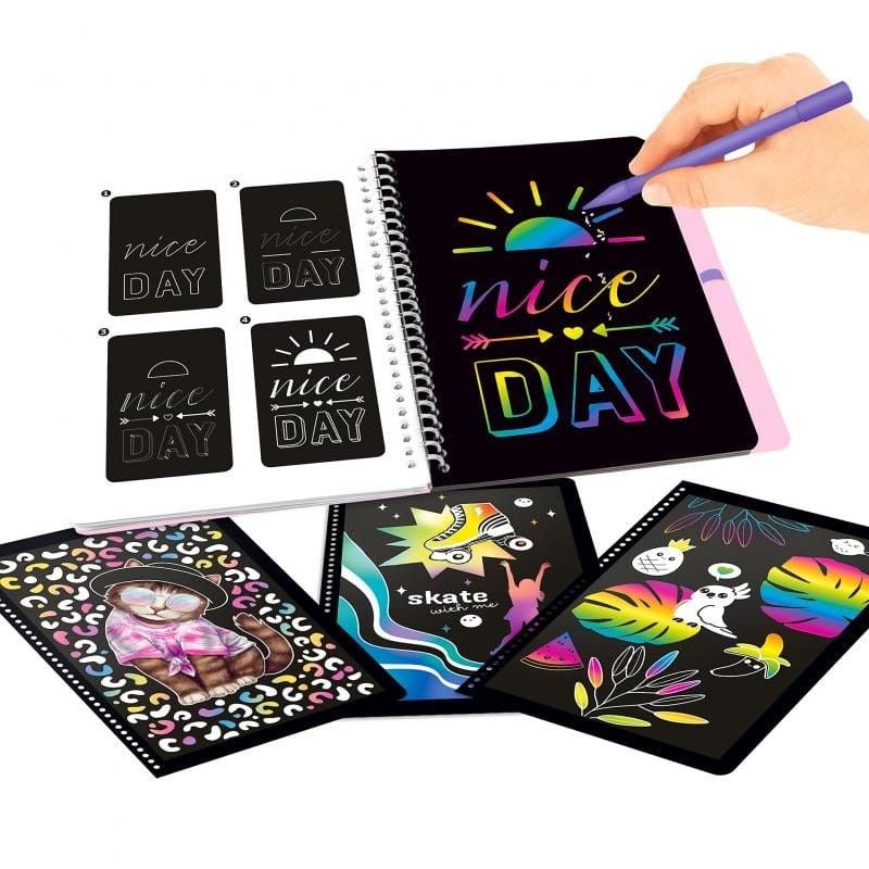 Zdrapywanki z Rysikiem Magic Scratch 20 str. - Top Model