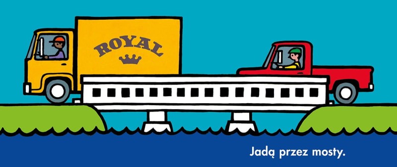 Ciężarówki - Byron Barton. Kartonowa Książeczka