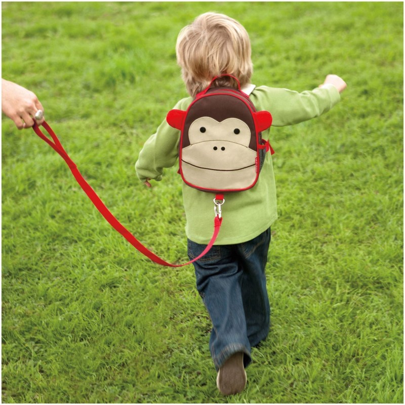 Plecaczek z Linką Bezpieczeństwa Małpa - Skip Hop
