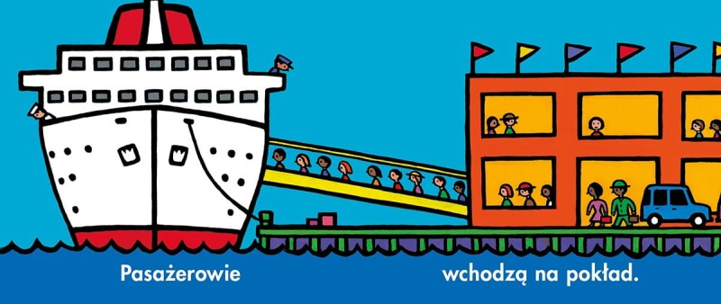 Statki - Byron Barton. Kartonowa Książeczka