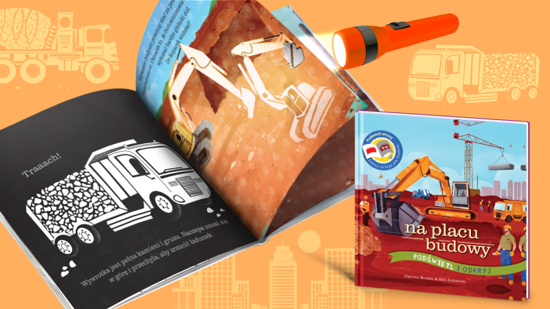 Na placu budowy. Podświetl i Odkryj.