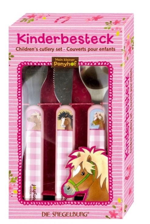 Sztućce dla Dzieci nóż widelec łyżka Konik Pony - Die Spiegelburg