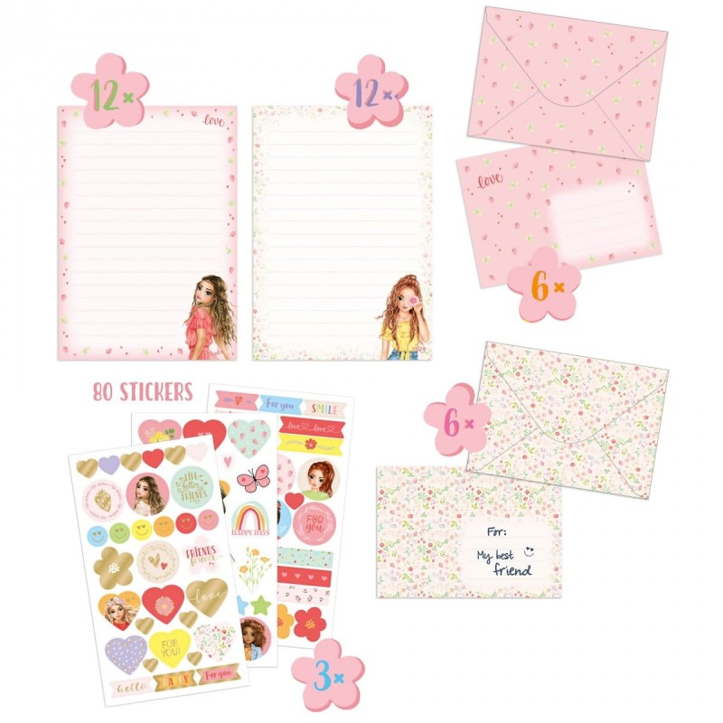 Ozdobna papeteria Letter Set Flower Berry - TOPModel