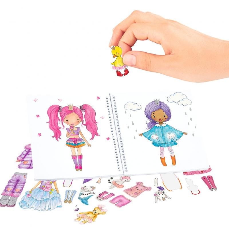 Szkicownik z Naklejkami Ubieranki Dress Me Up Mimi - Depesche