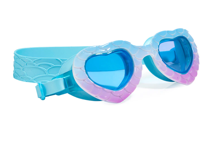 Okularki do pływania Serduszka Sea Blue In the Shade - Bling2o