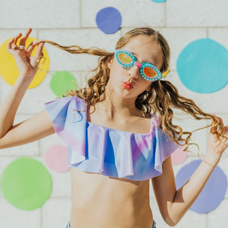 Okularki do pływania z Kryształkami Star Is Born - Bling2o