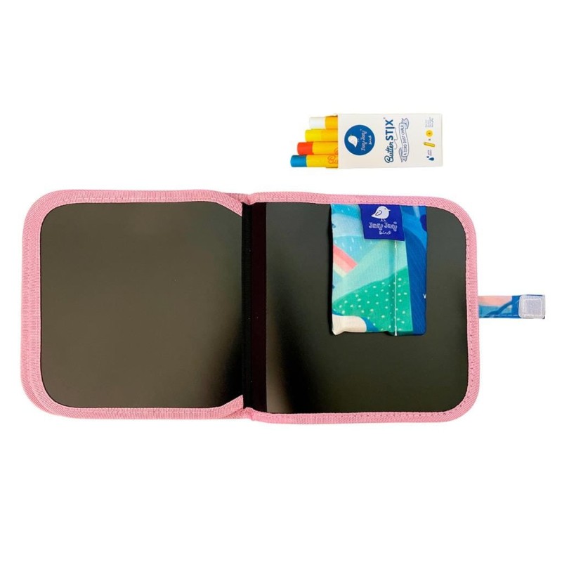 Zmazywalna książeczka z kredą Doodle It Book Unicorn Rainbow - Jaq Jaq Bird