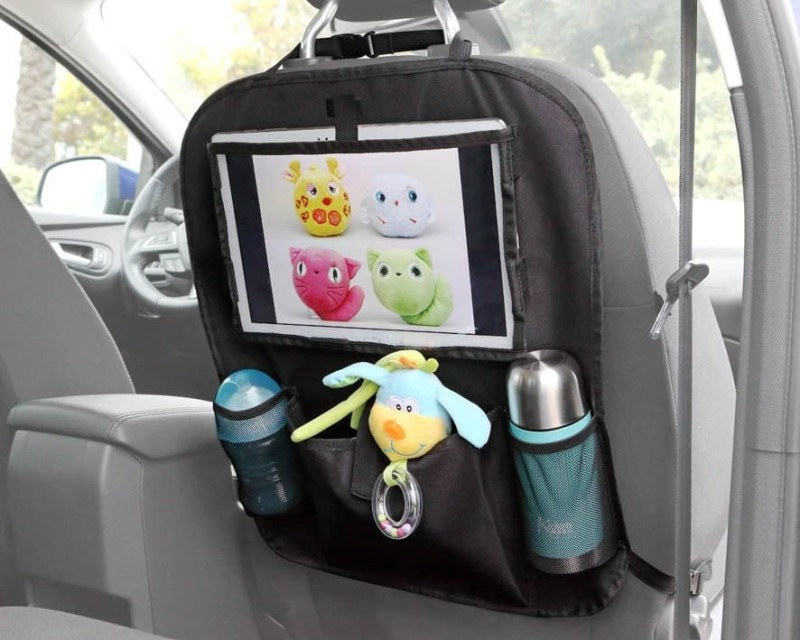 Organizer do samochodu z miejscem na tablet - Kiokids