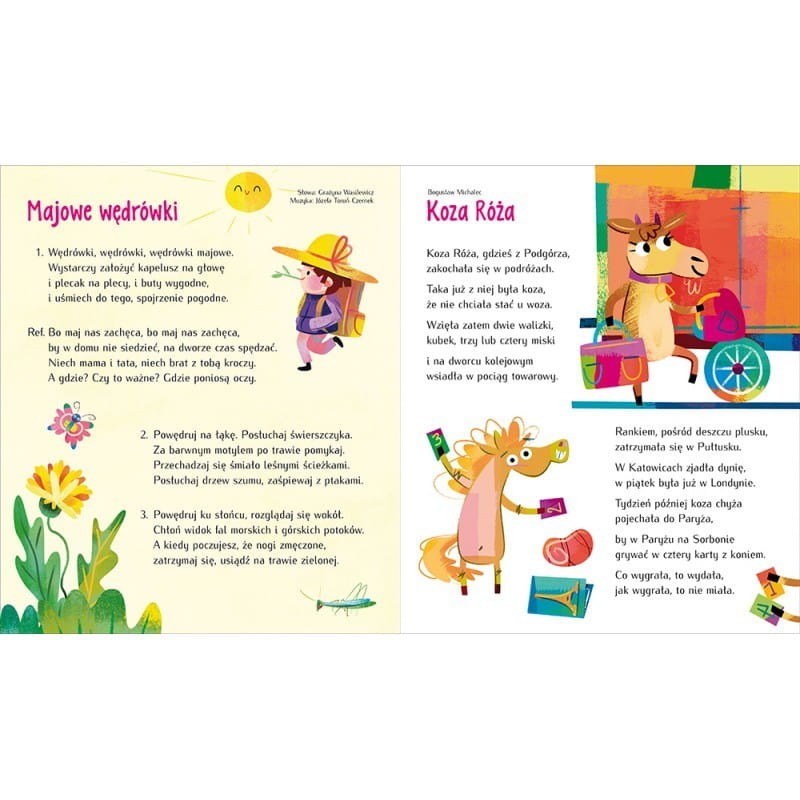 Do słuchania i czytania. W podróży. Piosenki, bajki, rymowanki
