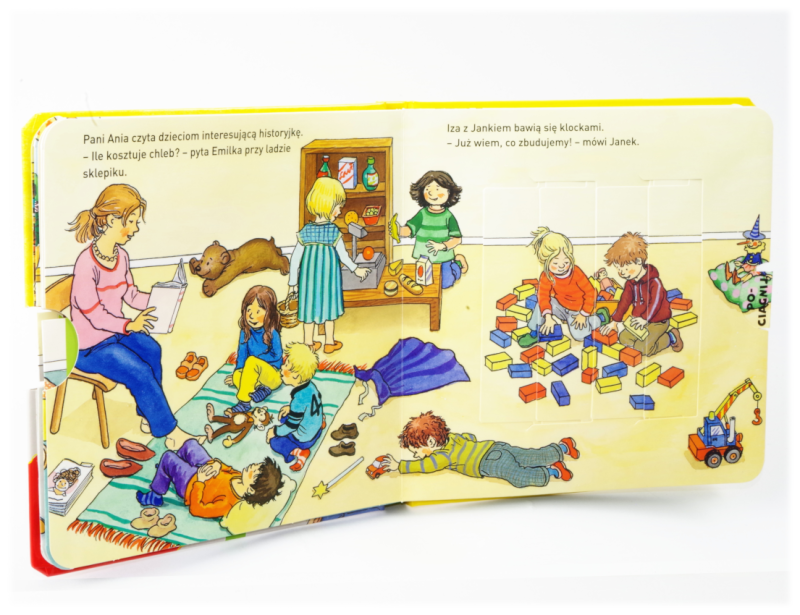 Książka z czarodziejskimi stronami PRZEDSZKOLE - Mauer Lisa