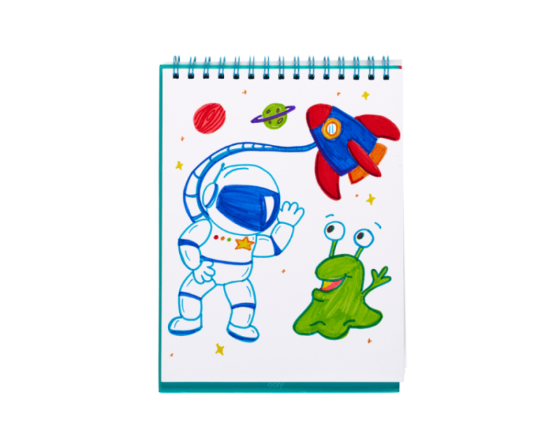 Flamastry łatwo zmywalne 8 kolorów Mighty Mega – Ooly