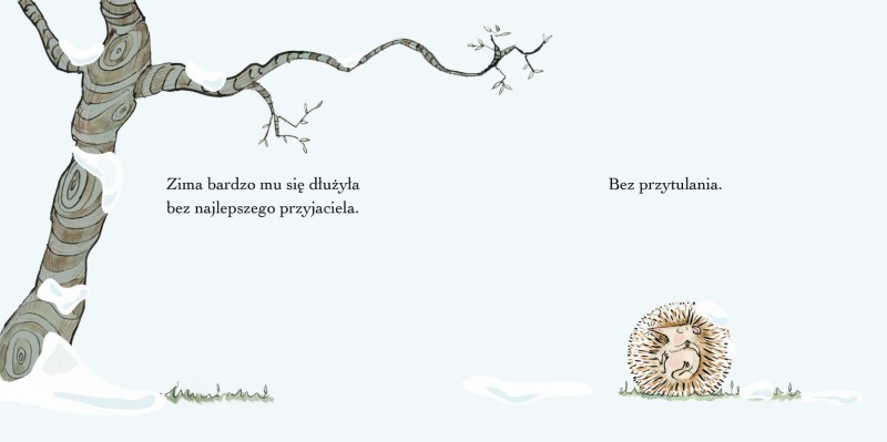 Tak bardzo czekam, żeby cię przytulić