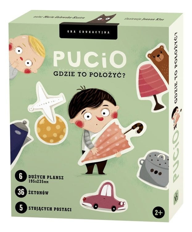Gra Pucio. Gdzie to położyć? - Nasza Księgarnia