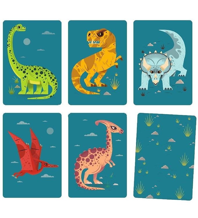 Gra Karciana Dino Draft od 6 lat -  Djeco