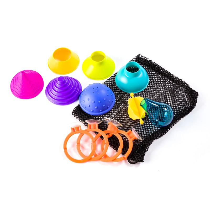 Lejki przyssawki do kąpieli DripDrip - Fat Brain Toys
