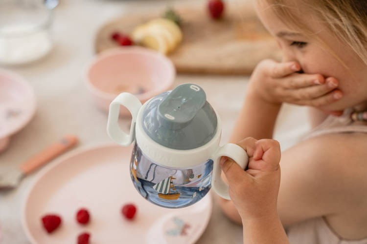 Kubek z Uchwytami Niekapek Mio Sailors Bay - Little Dutch