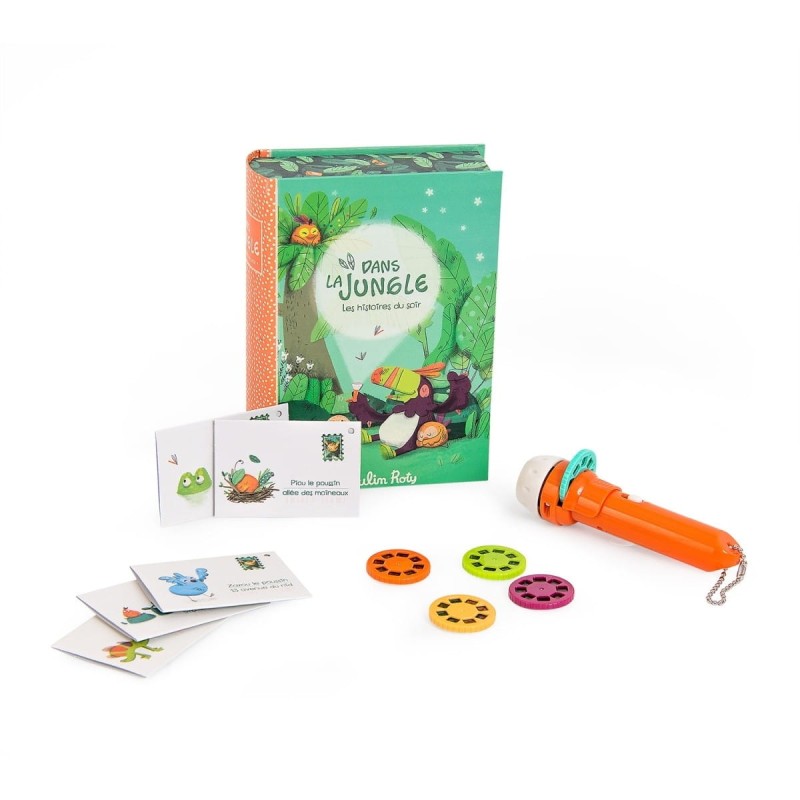 Projektor historii w książce Dżungla - Moulin Roty