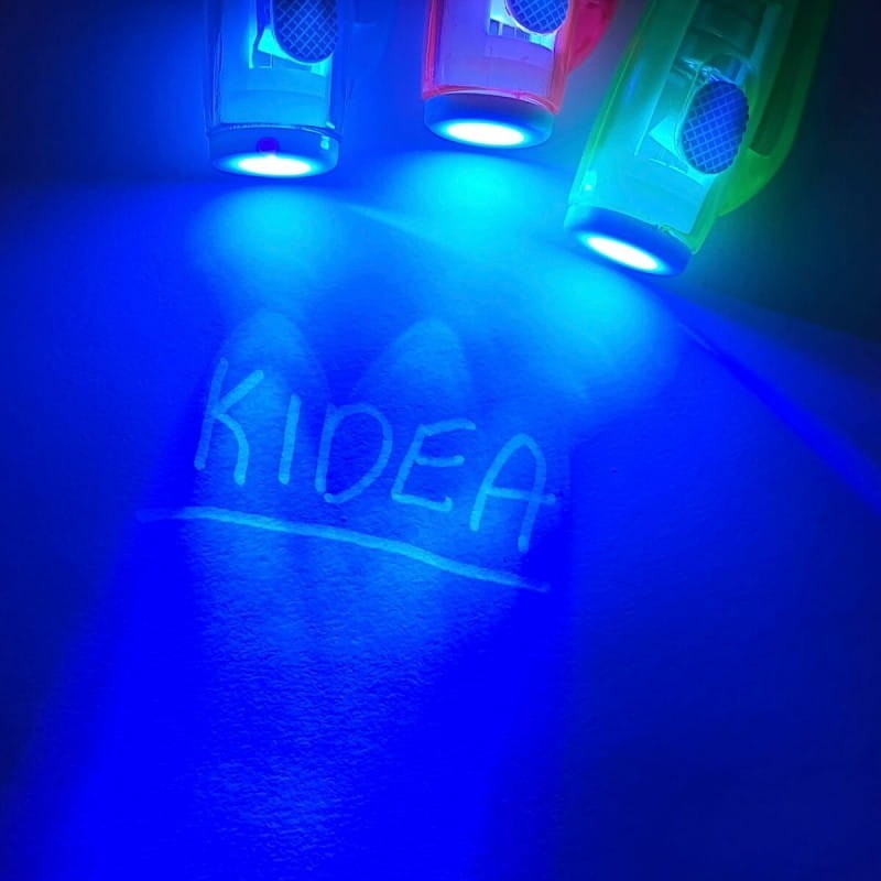 Długopis Fluorescencyjny z Latarką UV Szpiegowski 1 szt. - Kidea